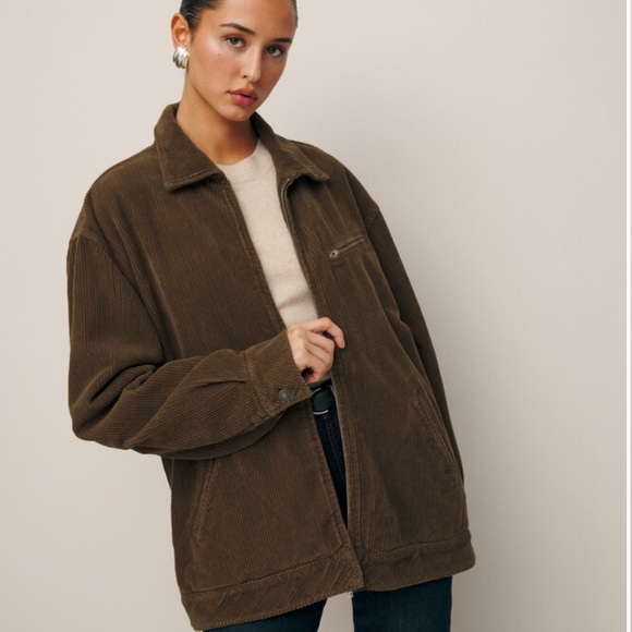 Reformation Jackets & Blazers - Reformation Marco Bomber Corduroy Jacket Size XS